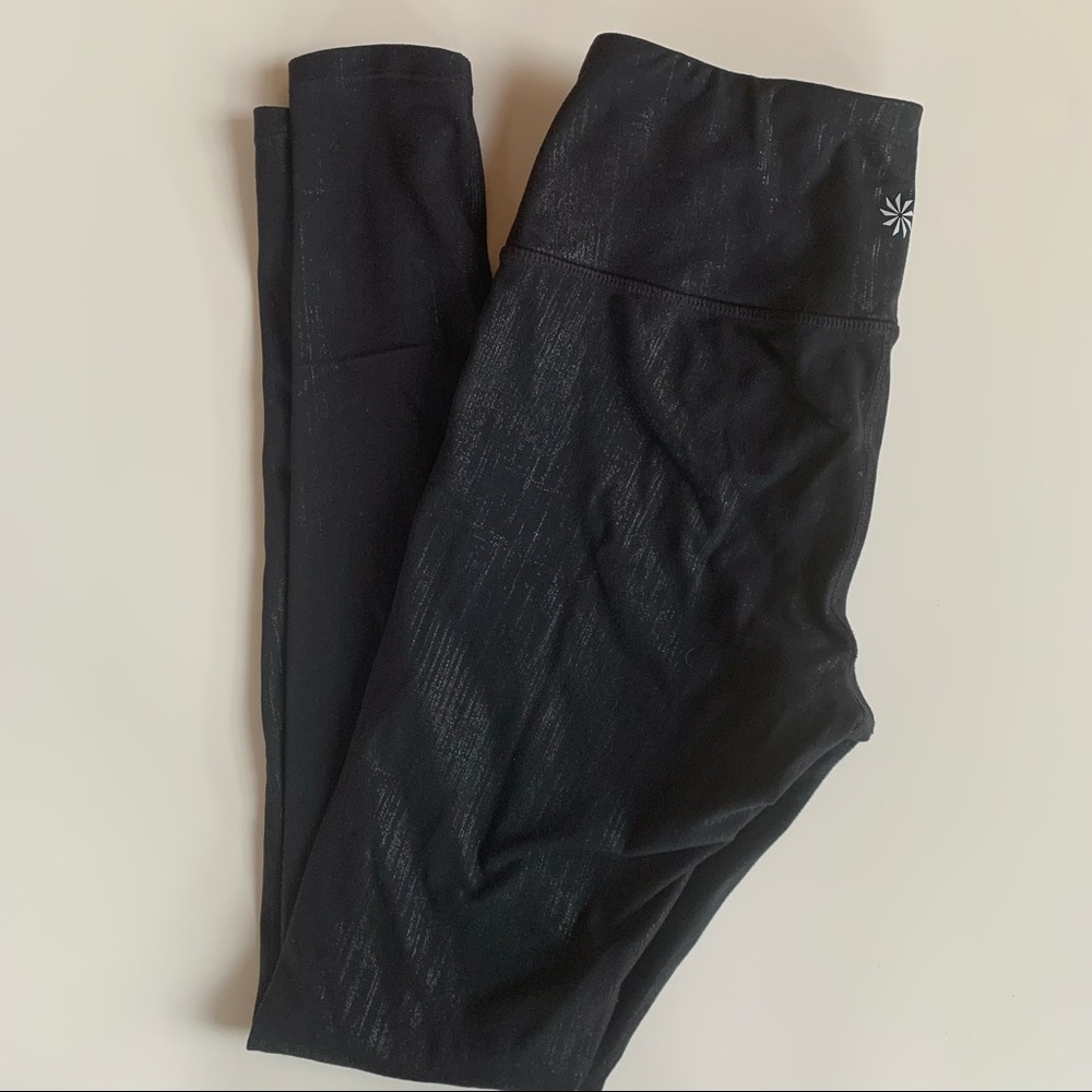 Athleta Chaturanga Shimmer Leggings